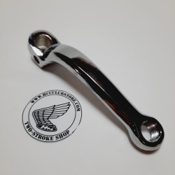 Pedaal arm rechts chroom - replica