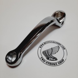 Pedaal arm links chroom - replica