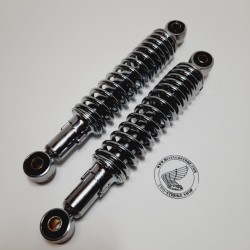 Schokbreker set chroom 26 cm hoog