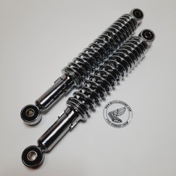 Schokbreker set chroom 30 cm hoog