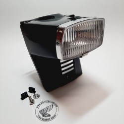 Neuslichtkapje zwart + optiek
