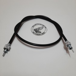 Kilometerteller kabel zwart - dik/dun