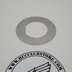 Borgplaatje variomoer (inox)