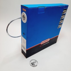 Buitenkabel chroom-look ( per meter)