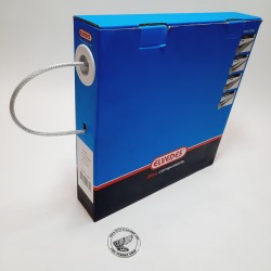 Buitenkabel zilver gevlochten ( per meter)