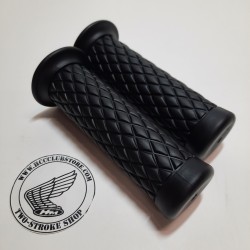 Handvaten set retro - zwart