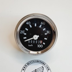 Kilometerteller klok klassiek tot 100 km/u (60 mm)