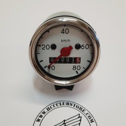 Kilometerteller klok tot 80 km/u (48 mm)