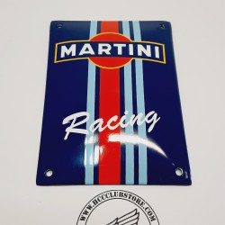 Emaille Martini racing bordje 14cm x 10cm