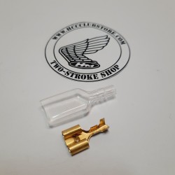 Bullet connector dubbel 3,5 mm female