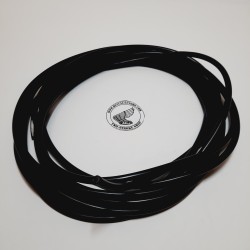 Bougiekabel zwart 7mm (per 10 cm)