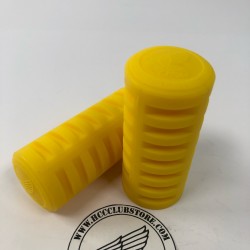 Voetsteunen rubber set geel "buzzetti style" (enkel rubbers)