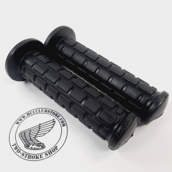 Handvaten set lusito zwart  (blokmotief)