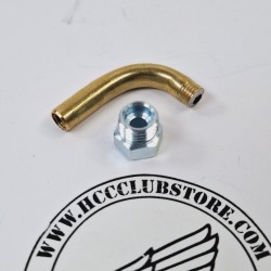 Dell'Orto kabelchoke kit 90° met lage stelschroef (replica)