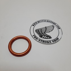Uitlaat pakking 23/30 mm koper