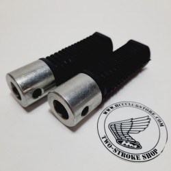 Voetsteunen set zwart smal model